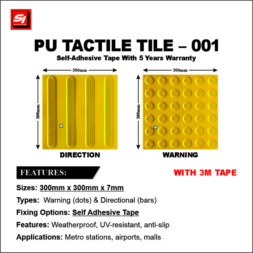 PU Tactile Tile With 3M Tape 001