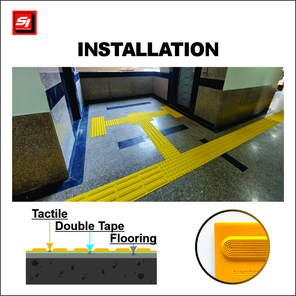 PU Tactile Tile With 3M Tape 001