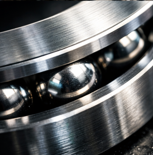 Roller Bearing Cones - Color: Silver