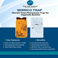 Serrico Trap - Coverage Area: 50 Square Meter (m2)