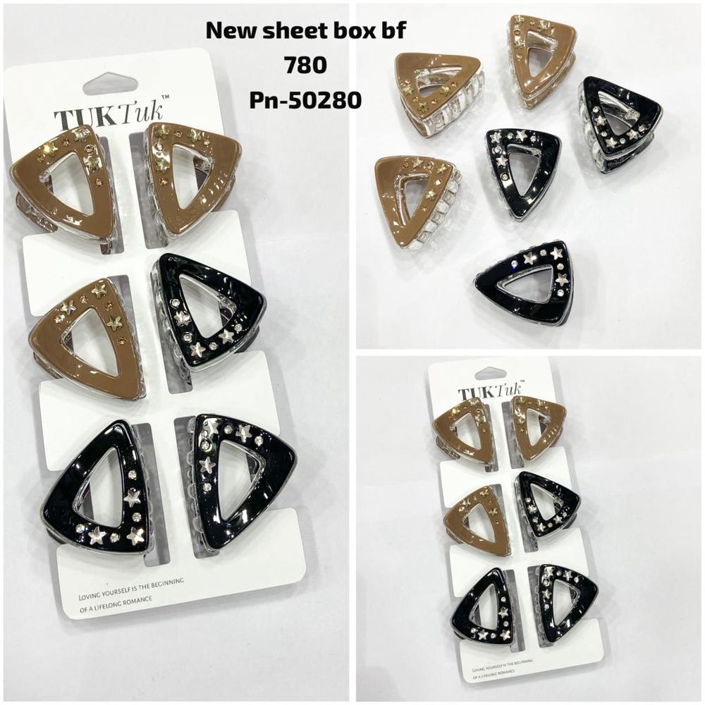 NEW SHEET BOX BF Hair clutch