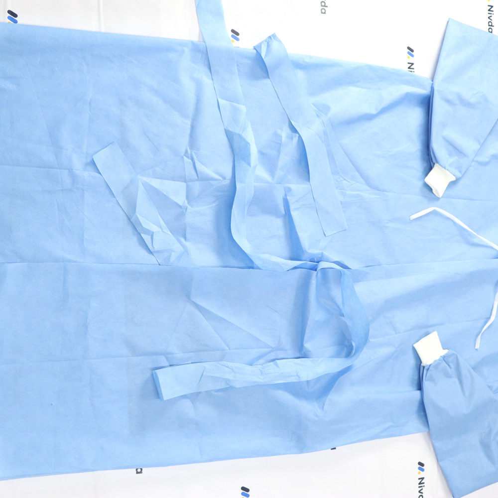 Disposable Reinforced Gown 50 GSM Medium