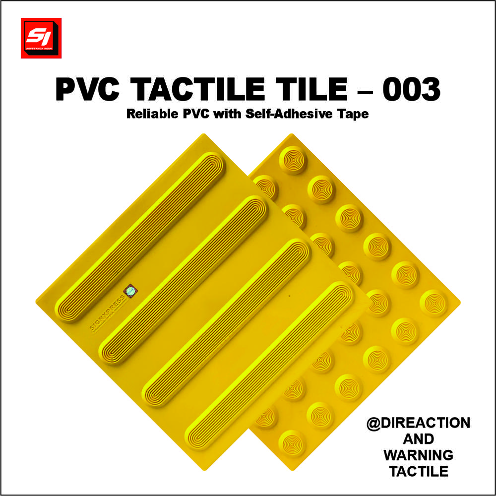 PVC Tactile Tile with 3M Tape 003