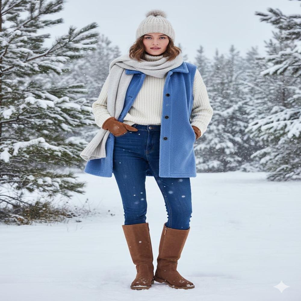 Export surplus women winter sleeveless fleece vest