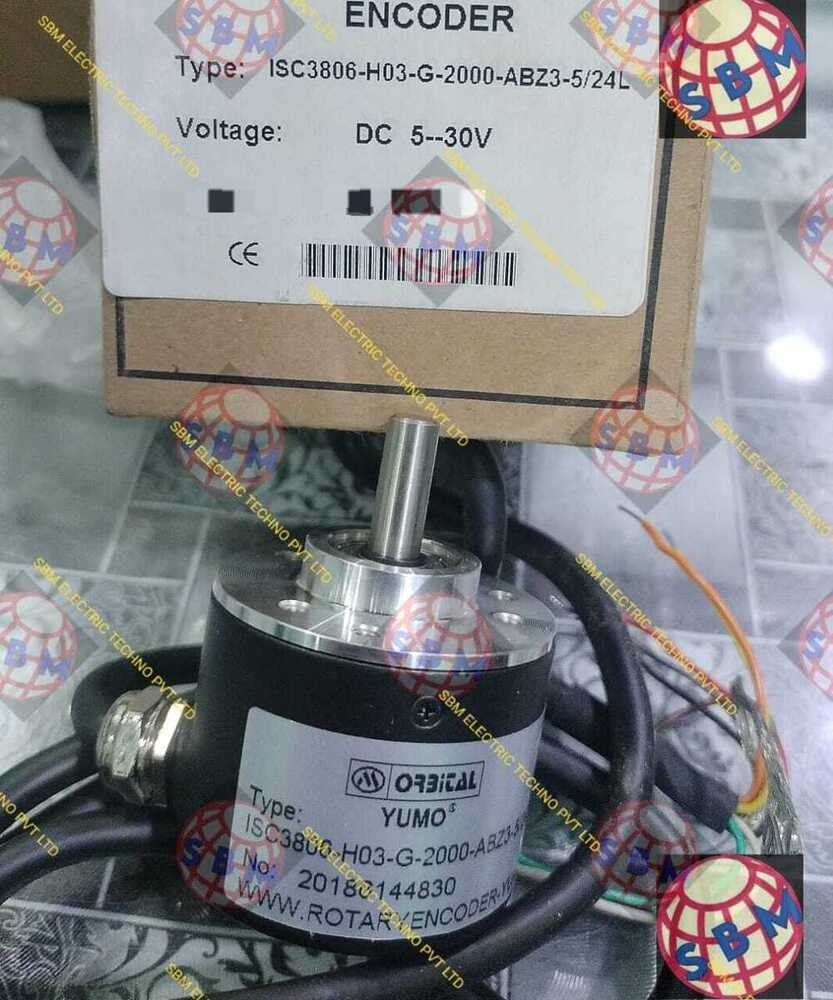 ORBITAL INCREMENTAL ENCODER,  ISC3806-H03-G-2000-ABZ3-5/24L