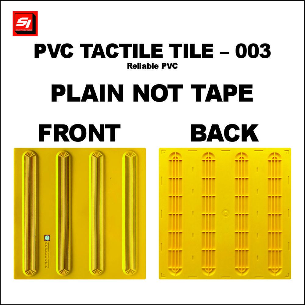 Pvc Tactile Tile Plain 003 - Color: Yellows / Golds