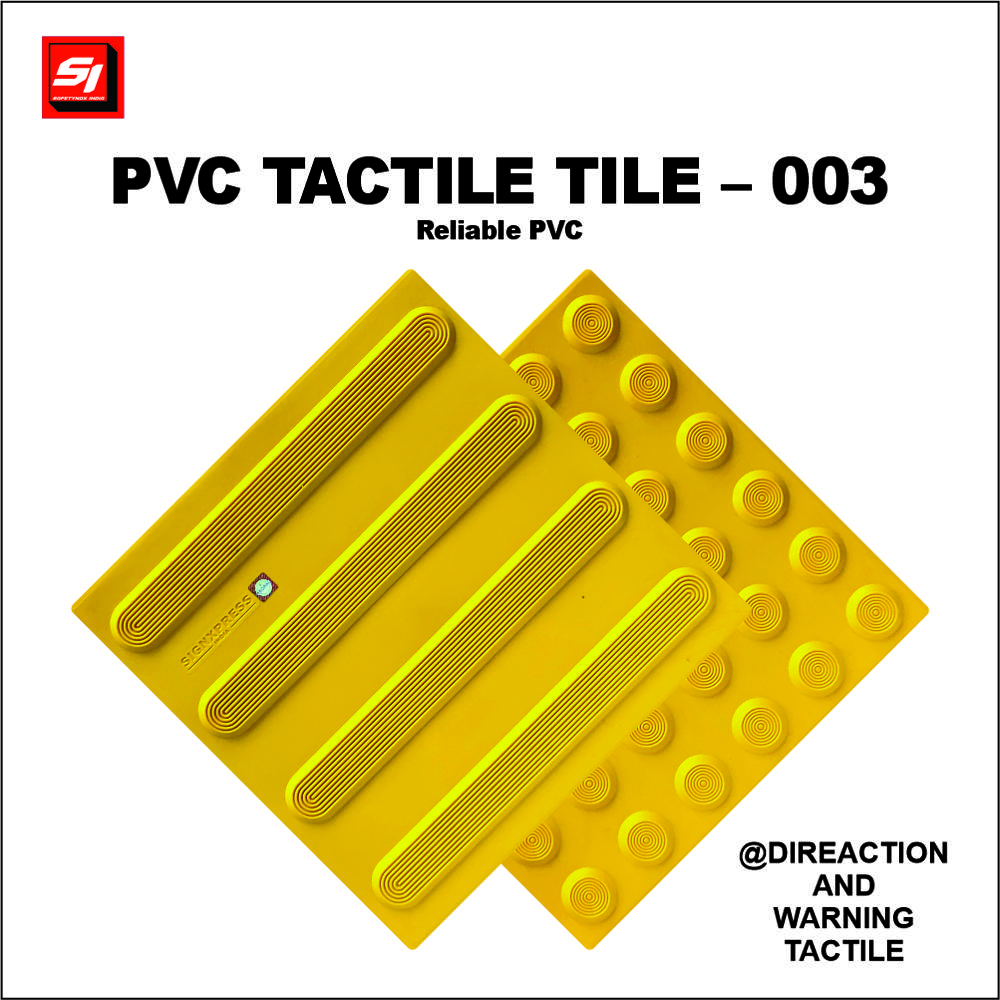 PVC Tactile Tile Plain 003
