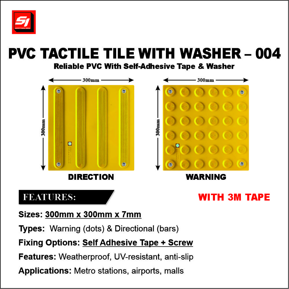 PVC Tactile with Washer and 3M Tape 004