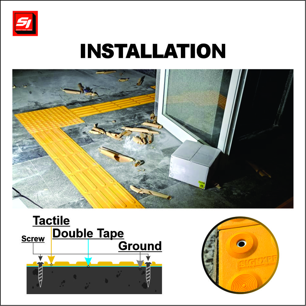 PVC Tactile with Washer and 3M Tape 004