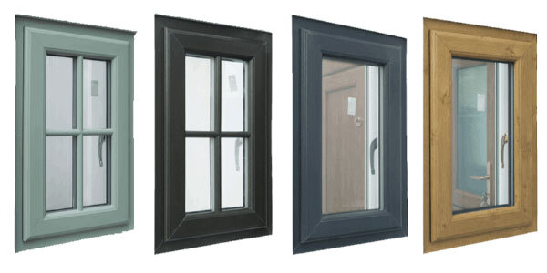 Coloured Upvc Window