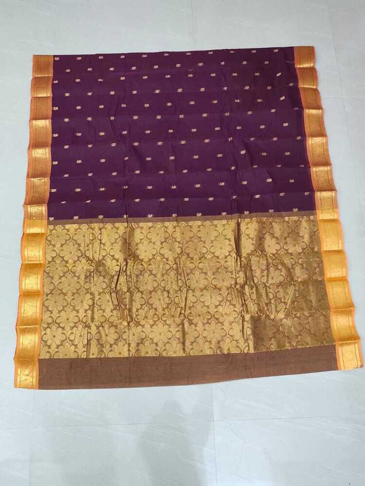 Mehroon Color Cotton Sarees Mehroon Color Cotton Sarees