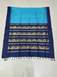 Sky Blue Color Kalyani Sarees