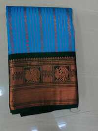 Sky Blue Color Soft Silk Saree
