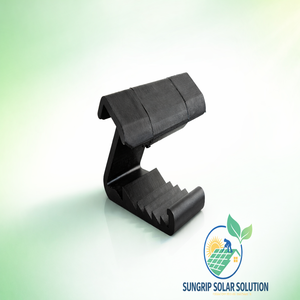 Adjustable Water Drain Clamp - Color: Black