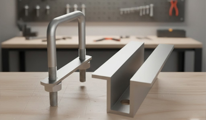 Aluminium U Mid Clamps