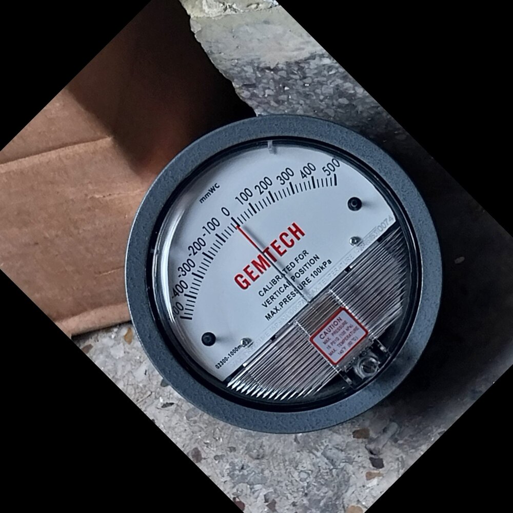 GEMTECH* INDIA KA NAYA DIFFERENTIAL PRESSURE GAUGE