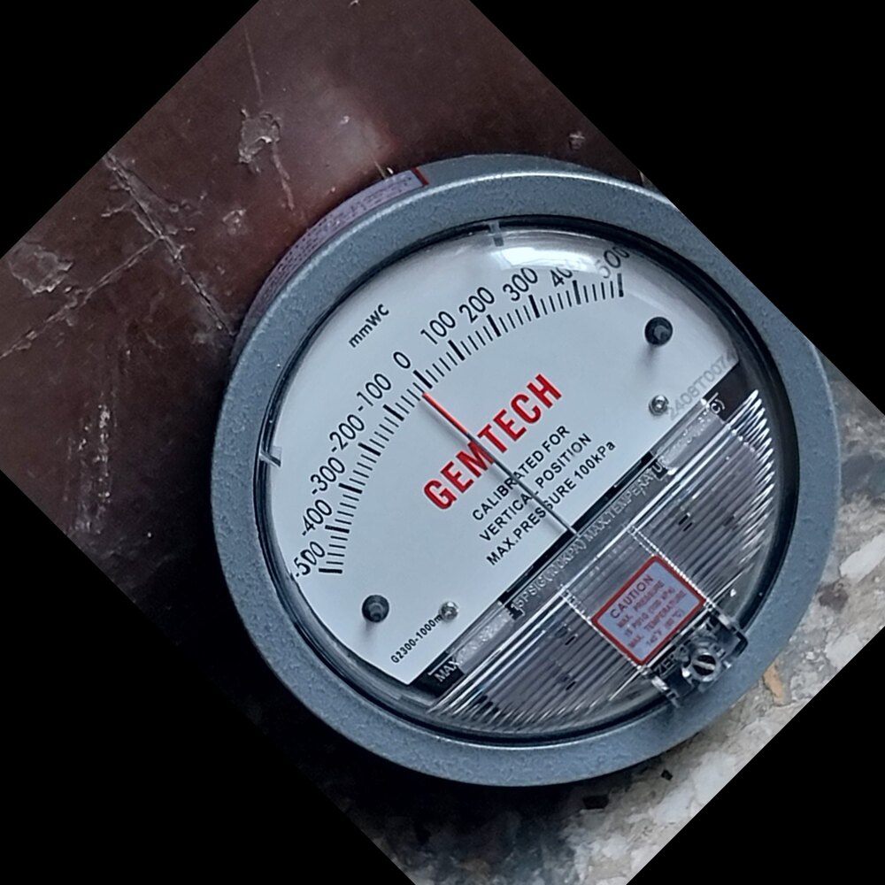 GEMTECH* INDIA KA NAYA DIFFERENTIAL PRESSURE GAUGE
