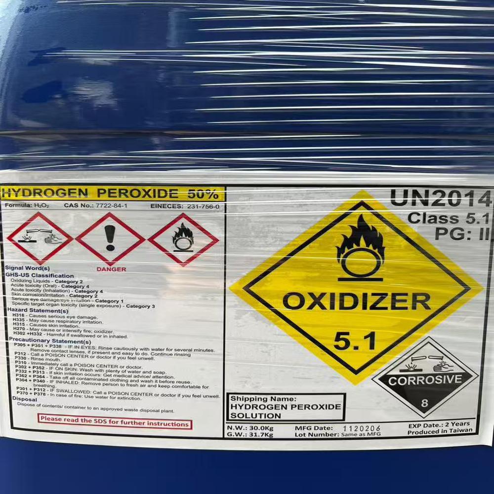 Hydrogen Peroxide - Application: Industrial