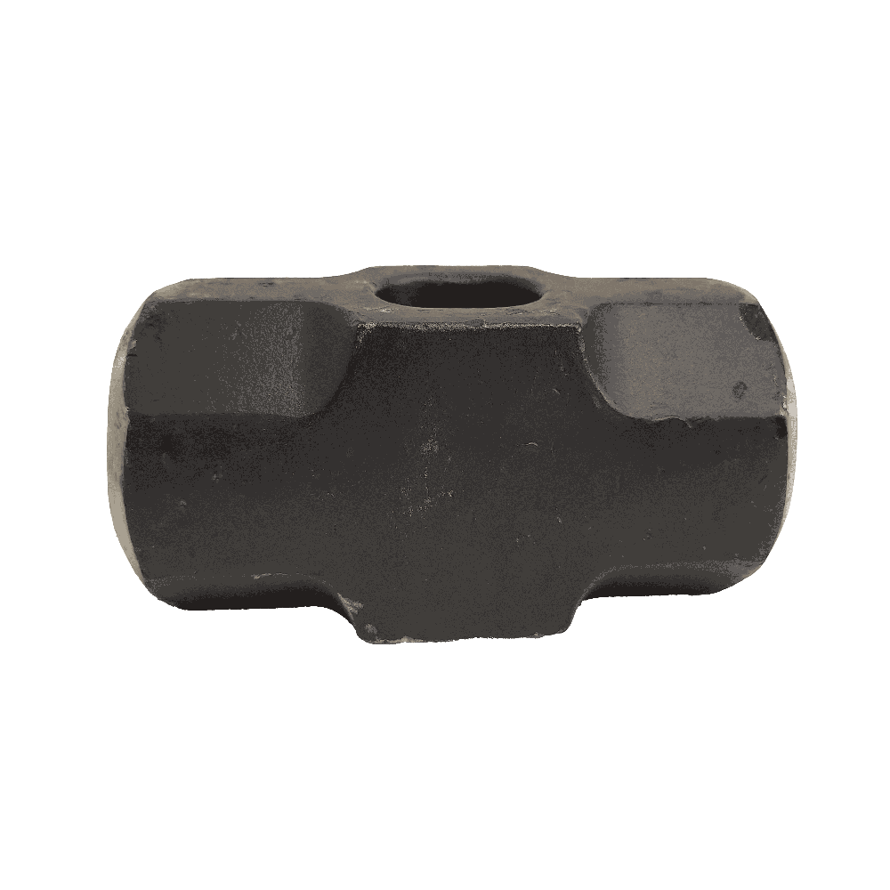 1 Lbs Eco Double Face Sledge Hammer Head - Color: Black