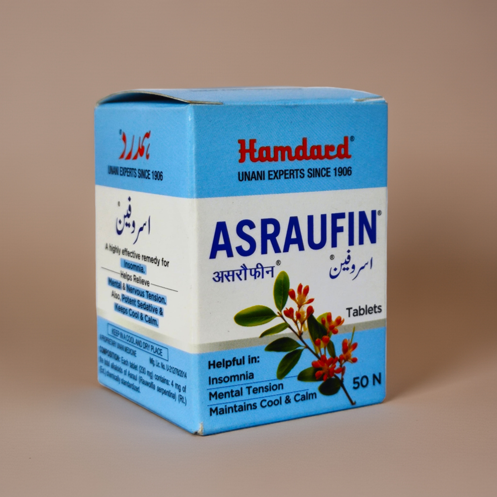 Hamdard Asraufin 50 Tablets