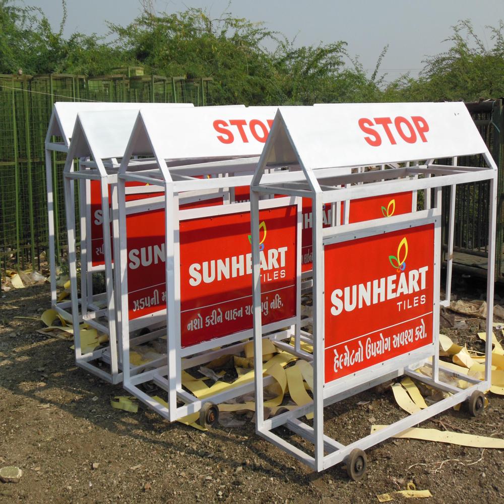 Iron Traffic Barricade