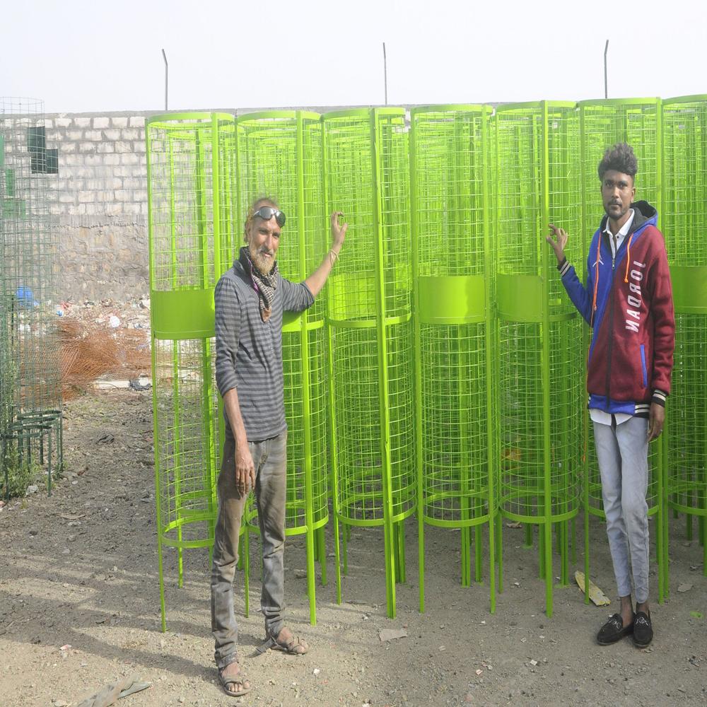 Ms Jali Tree Guard - Color: Green
