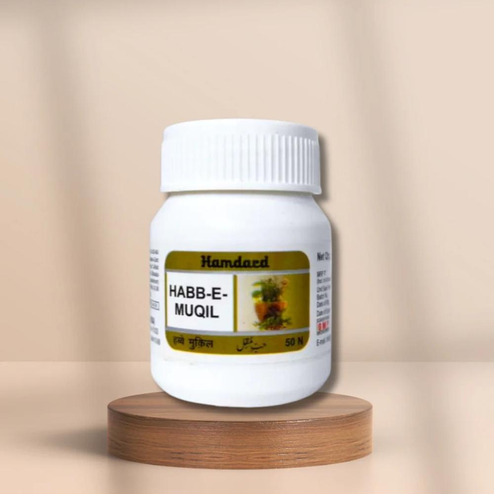 Hamdard Habbe Muqil Tablet 50 Pills