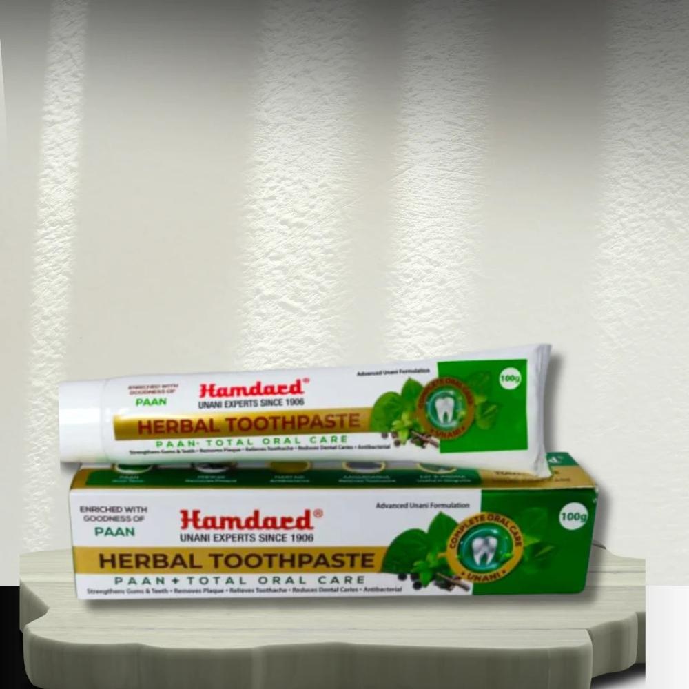 Hamdard Herbal Toothpaste Paan+Total Oral Care 100g