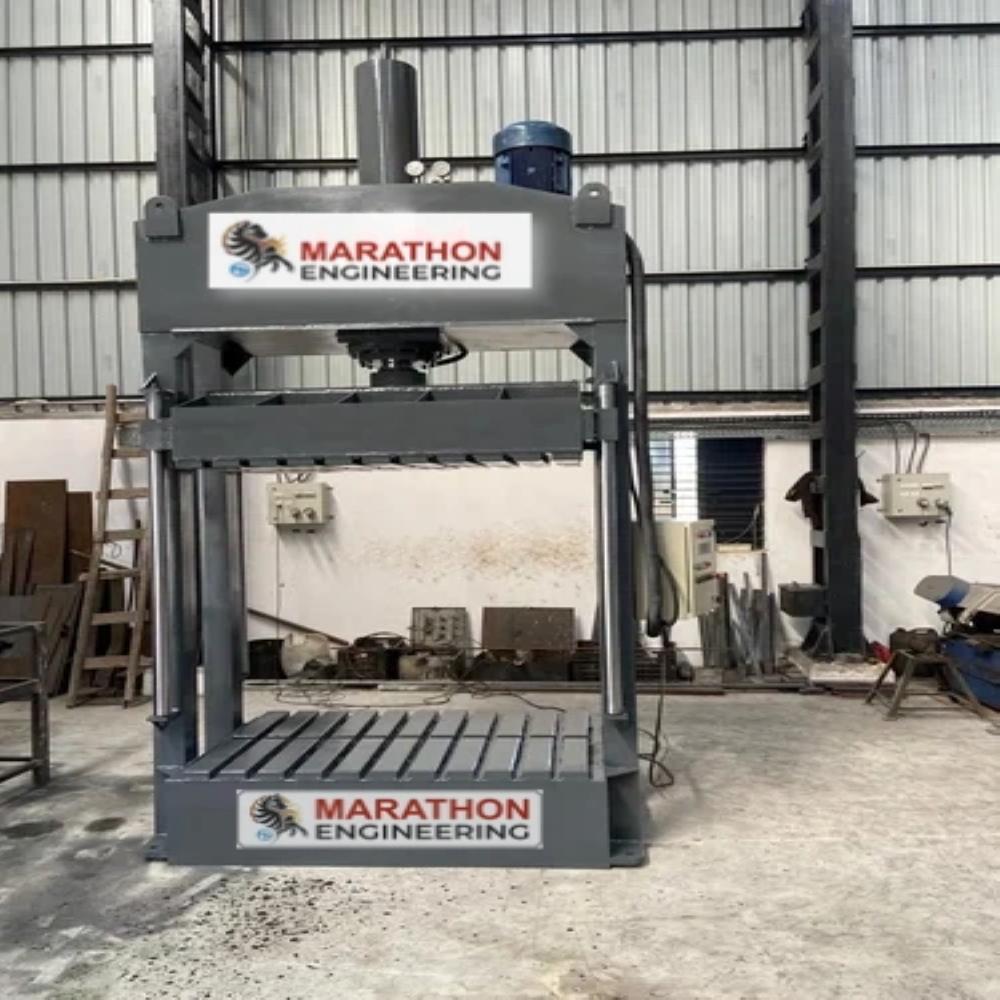 150 Ton Hdpe Woven Sacks Bale Press - Power Source: Hydraulic