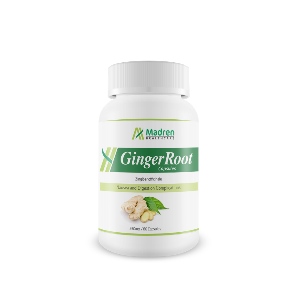 Ginger Root Capsule - Age Group: For Adults