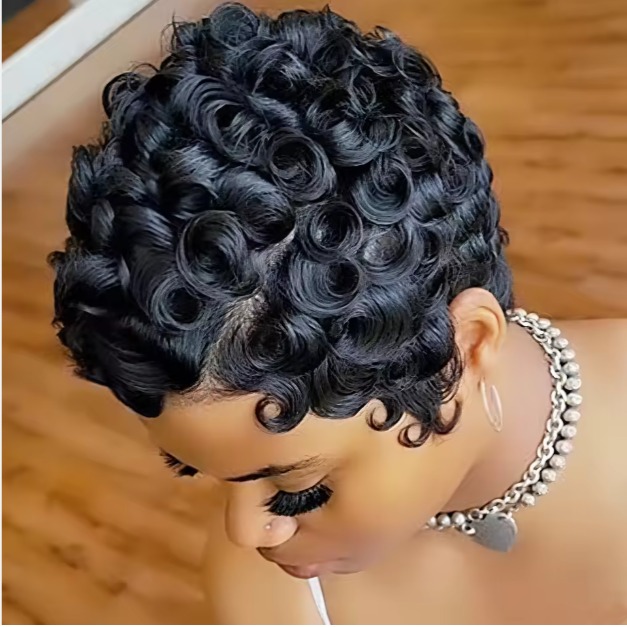 The Devote Indian Virgin Short Pixie Cut Human Hair Wig | 13x4 HD Transparent Lace Frontal Wig