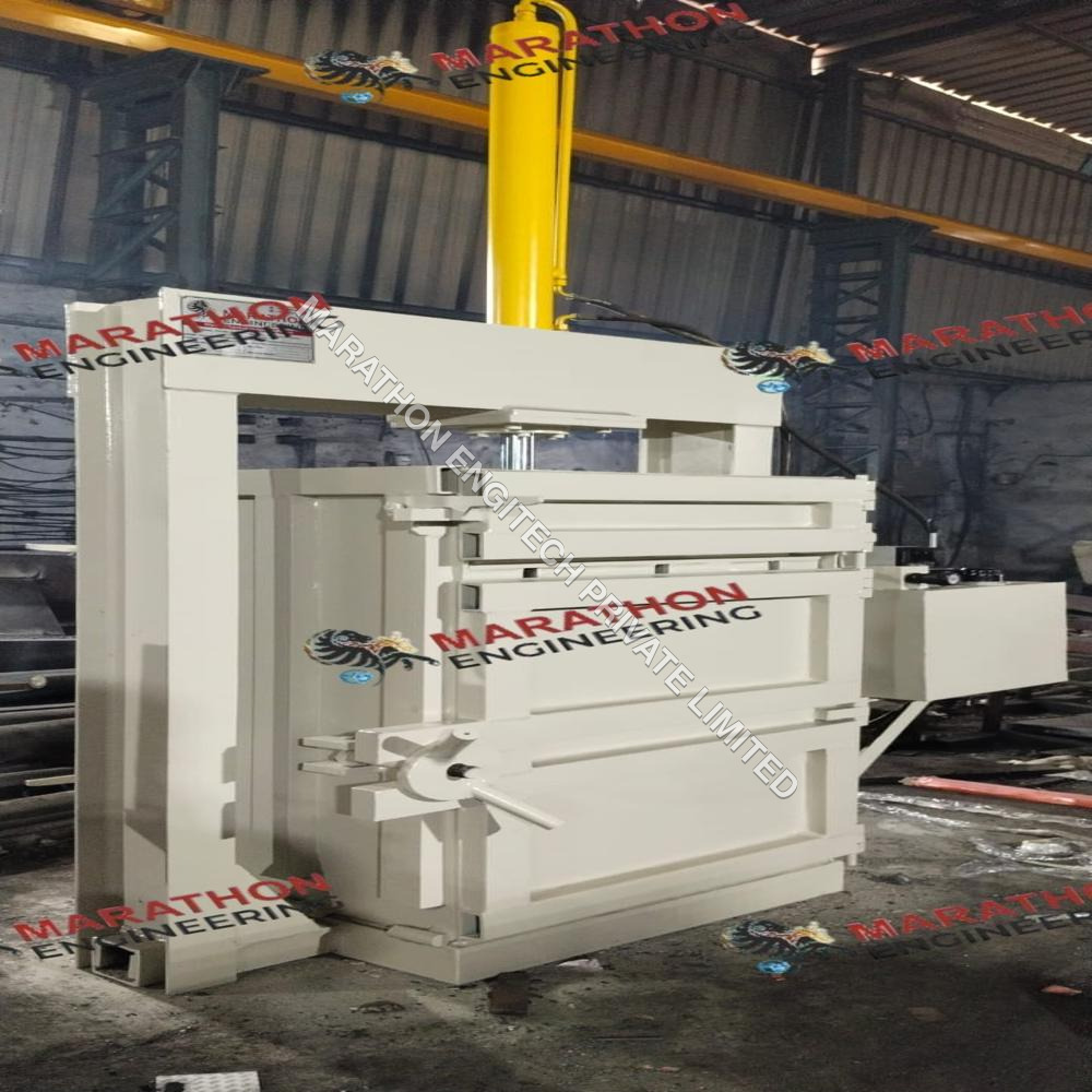 10 Ton  Paddy Straw Hydraulic Baling Press Machine