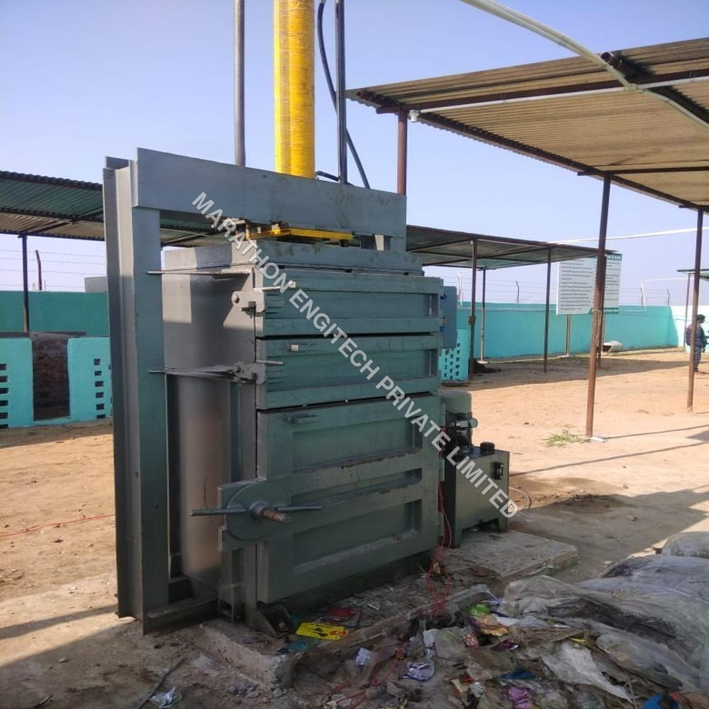 30 Ton Vertical Pet Bottles Balers - Automatic Grade: Semi-Automatic