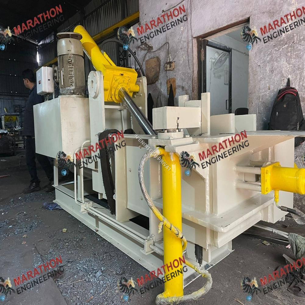 200 Ton Aluminium Scrap Baling Press Machine - Power Source: Hydraulic