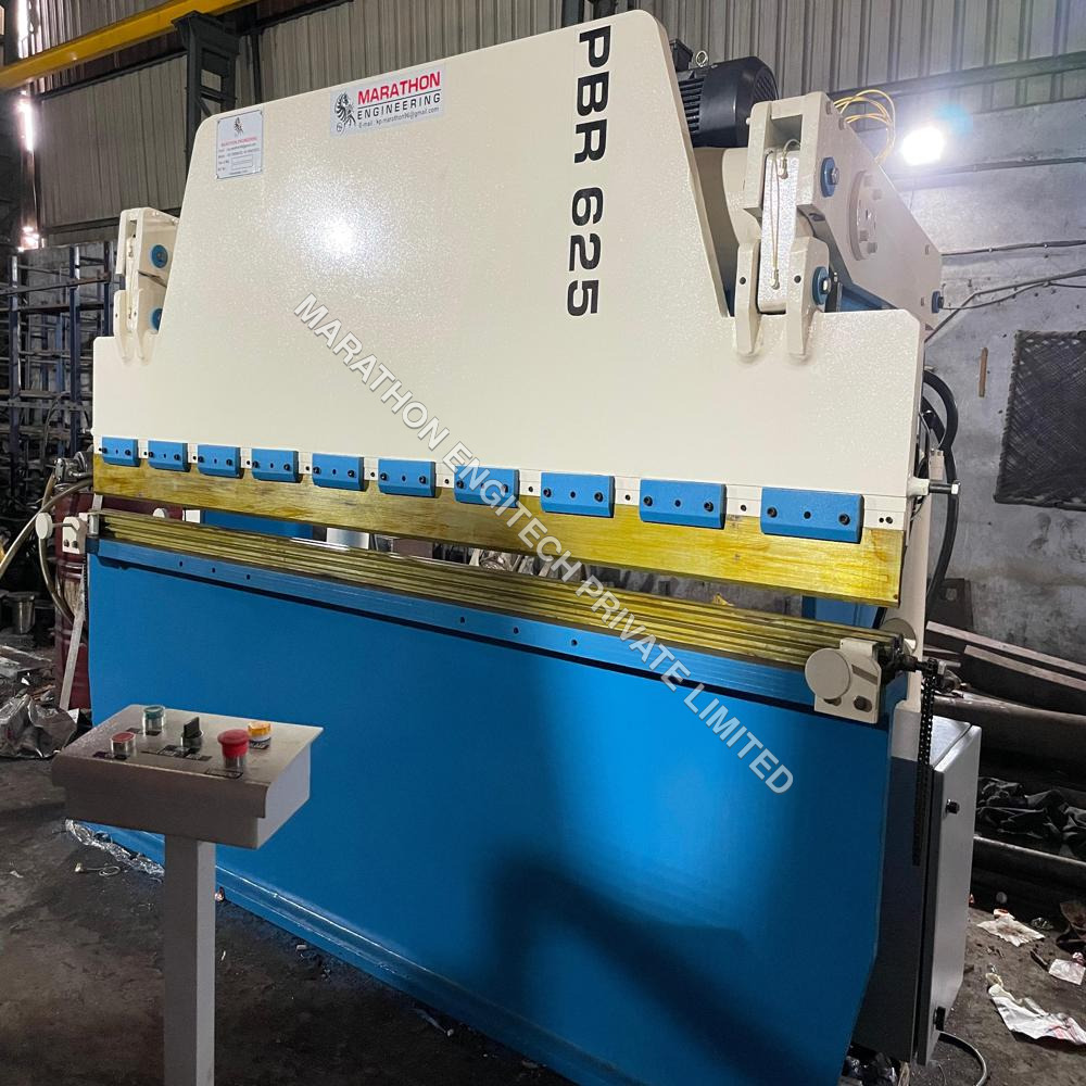 60 Ton Ms Hydraulic Plate Bending Machine - Bend Radius: 100 Millimeter (Mm)