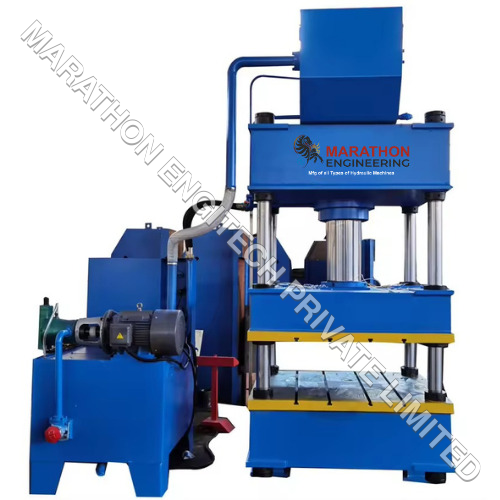 Hydraulic Deep Draw Press Machine - Color: Blue