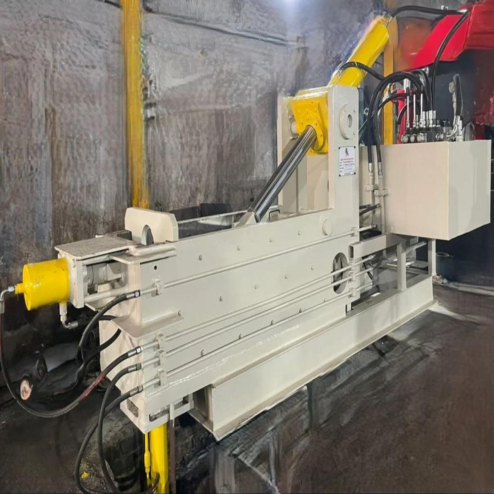 Double Action Auto Door Ejector Scrap Metal Baler Machine