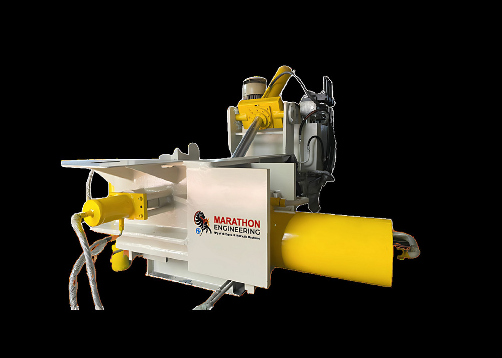 Triple Action Scrape Metal Baler Machine