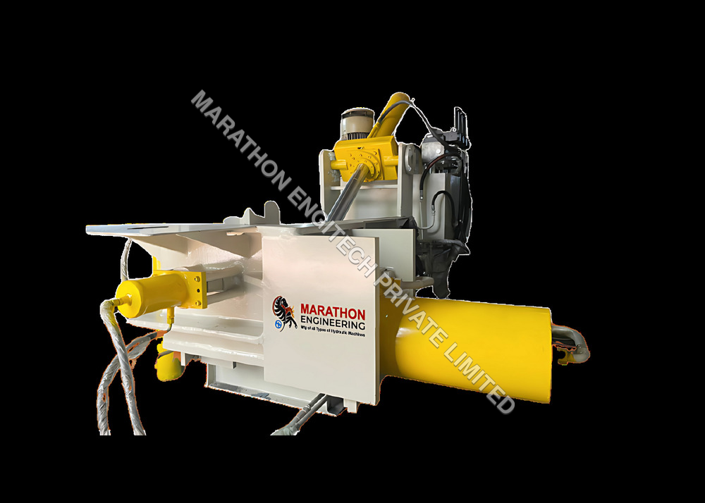 Triple Action Scrape Metal Baler Machine