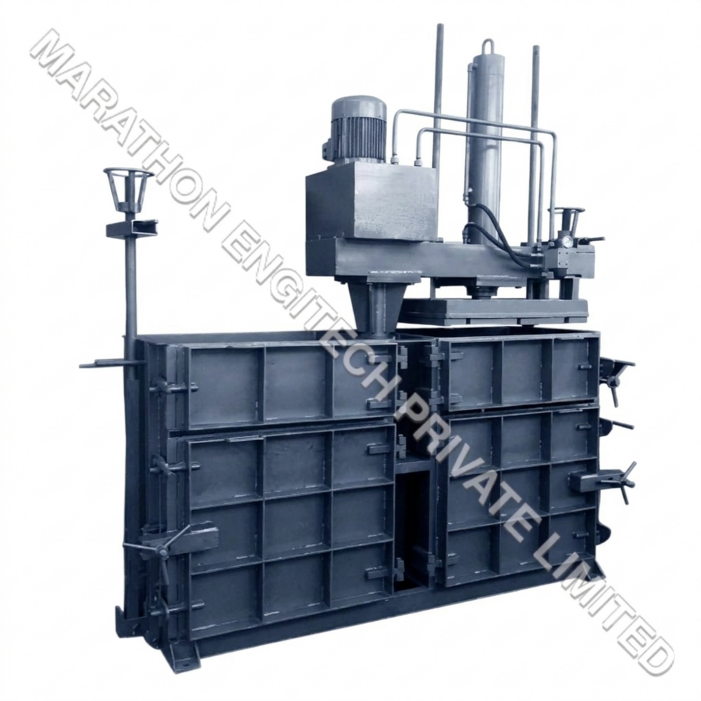 Double Box Single Cylinder Baling Press