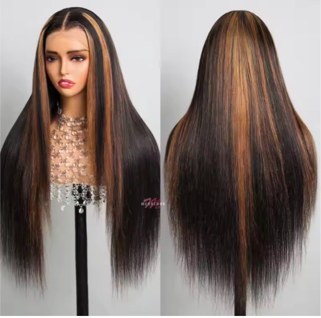 The Devote 13x4 HD Lace Front Wig | 100% Virgin Human Hair Highlight P1B/30 Body Wave Wig