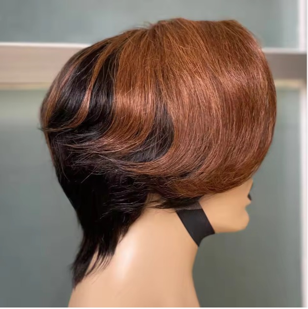 The Devote Pixie Cut HD Transparent Lace Front Wig | Cuticle Aligned Brazilian Human Hair Wig for Women