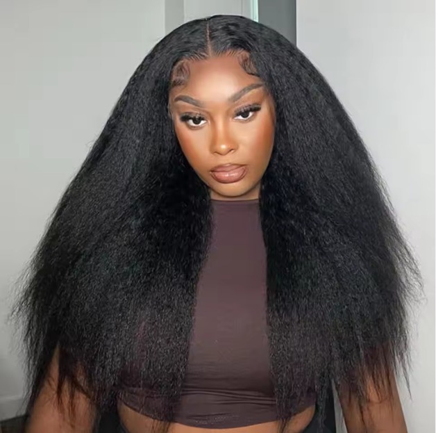 The Devote 13x4 / 13x6 HD Transparent Lace Wig | Brazilian Kinky Straight Human Hair Lace Front Wig