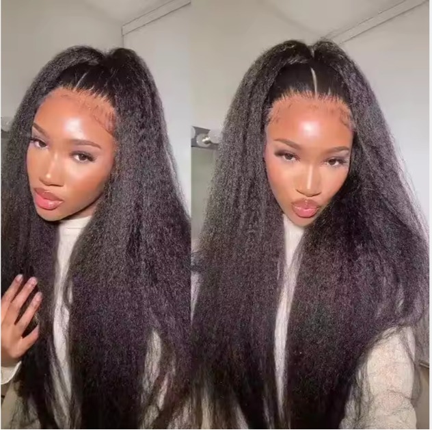 The Devote 13x4 / 13x6 HD Transparent Lace Wig | Brazilian Kinky Straight Human Hair Lace Front Wig