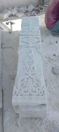 Marble Pillar - Color: White