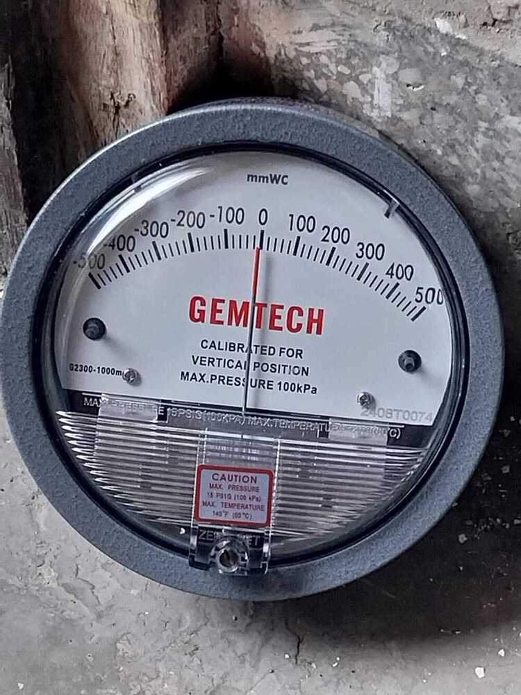 GEMTECH Differential Pressure Gauge From Industrial Area Sare Khurd Bhiwadi