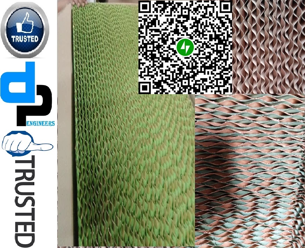 Green House I Evaporative Cooling Pad Contact me Ludhiana Punjab