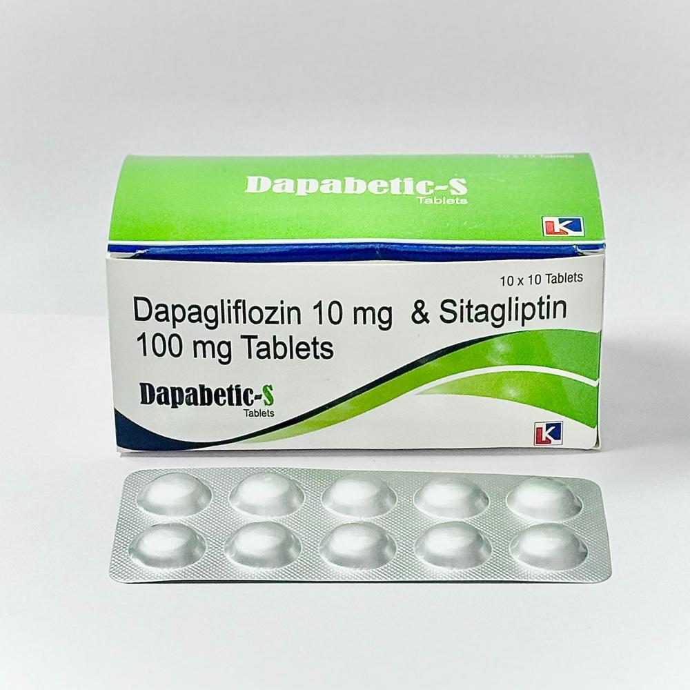  Dapagliflozin 10 Mg & Sitagliptin 100 mg Tab