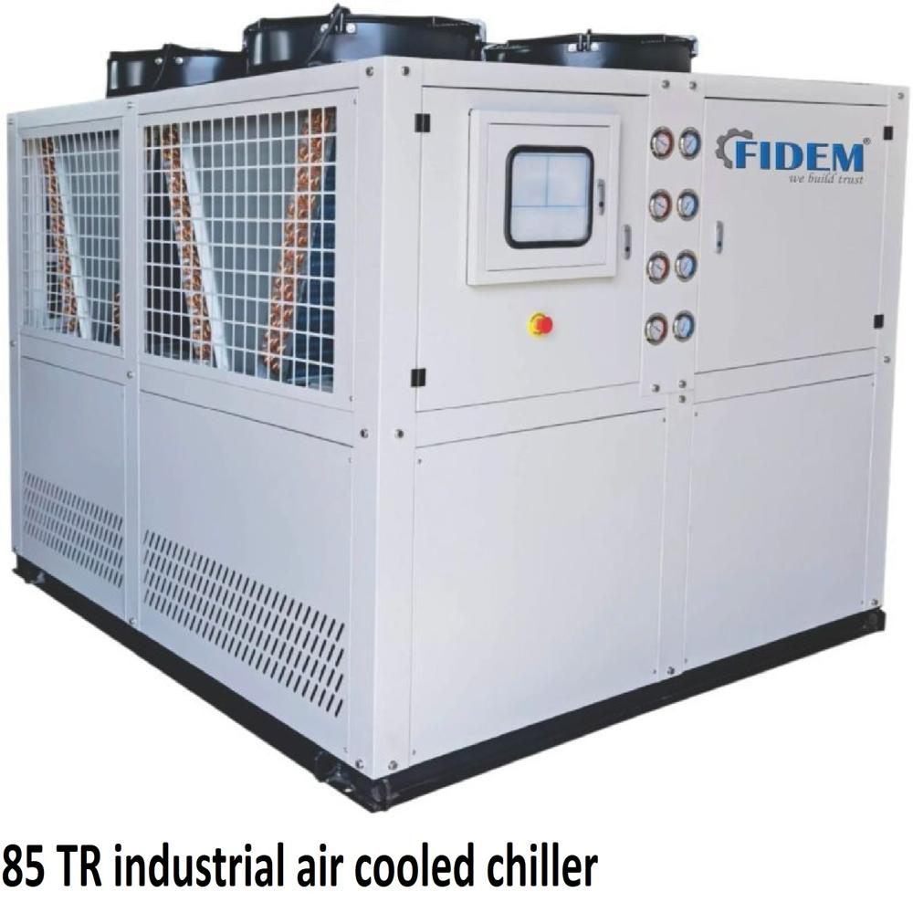 85 TR industrial air cooled chiller