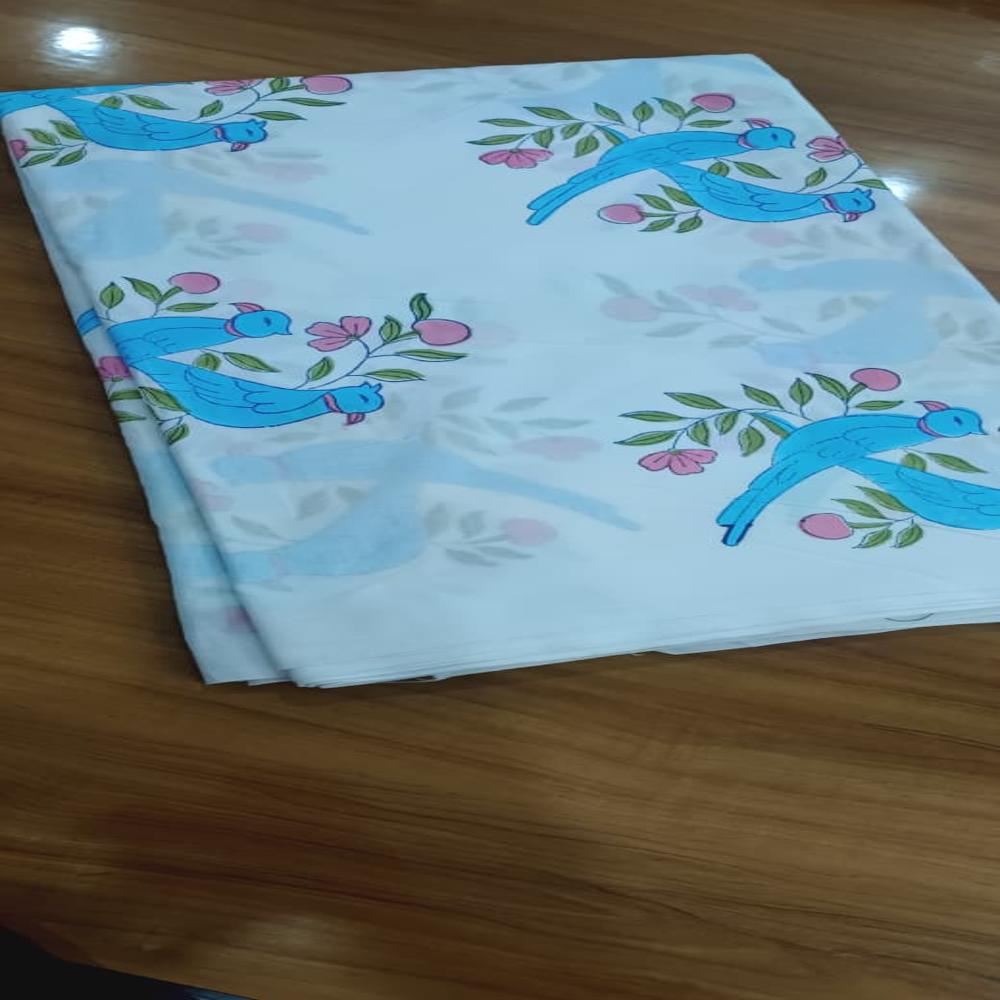 Block Printed Fabric - Attributes: Washable